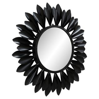Miroir XXL Ø 92 cm Vendredi Noir