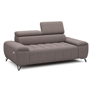 Canapé 2 places relax PALLADIO tissu bubble taupe