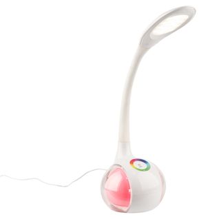 Lampe de bureau LED H. 34 cm DANA Blanche