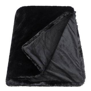 Plaid 150x200 cm JACOB Noir