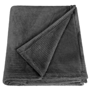 Plaid 120x150 cm ANDREA Gris