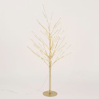 Arbre lumineux LED H. 100 cm GOLDY Doré