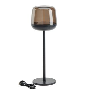 Lampe d'extérieur LED H. 37 cm - Noire