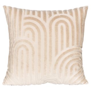 Housse de coussin 40x40 cm ACHILLE Taupe