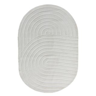 Tapis 160x230 cm OVAL Ecru