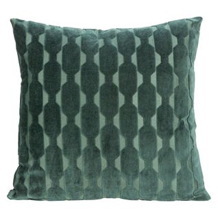 Housse de coussin 40x40 cm SARAH Vert