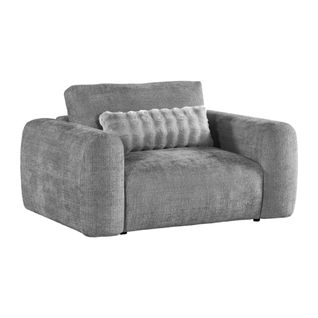 Fauteuil BELLO tissu gris