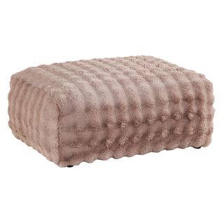 POUF BELLO tissu grege