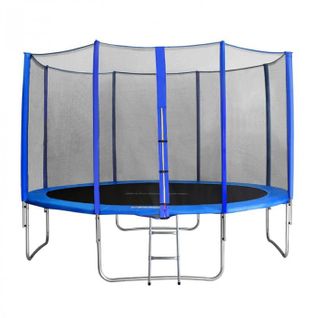Myjump 4,00 M Trampoline De Jardin Bleu