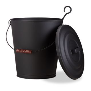 Poubelle Cuisine à Cendres Avec Couvercle Acier 13_0002311