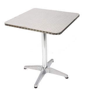Table De Bistrot Terrasse Bar Hauteur 70 Cm Aluminium Mdj04039