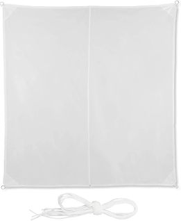 Voile D'ombrage Carré 3 X 3 M Blanc 13_0002943_2