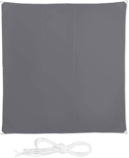 Voile D'ombrage Carré 4 X 4 M Gris 13_0002929_3