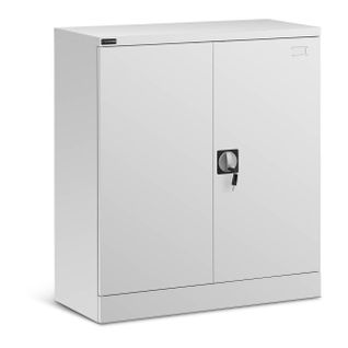 Armoire De Bureau Métallique Acier 102 Cm Gris 14_0000461