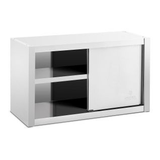 Armoire Murale En Inox Haute De Cuisine Placard Rangement Professionnelle - 100 X 45