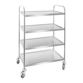 Chariot De Service - 4 Plateaux - 200 Kg Acier 14_0000942