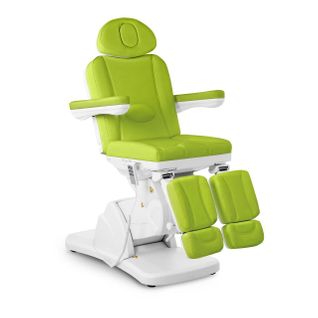 Fauteuil De Pédicure Professionnel Électrique Synthétique Acier Inoxydable Vert 14_00