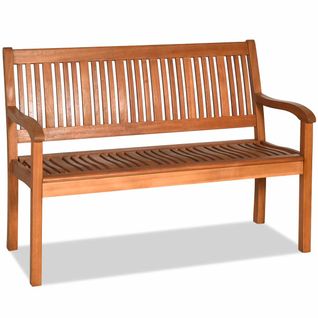 Banc De Jardin En Bois Avec Dossier Et Accoudoir Large Idéal Pour Balcon Jardin Bord