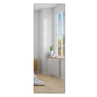 Miroir Mural Psyché Rectangulaire Sans Cadre 110 X 38 Cm Pleine Longueur Bord Biseaut
