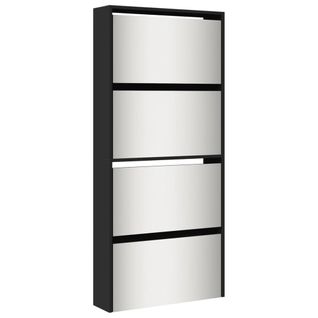 Armoire à Chaussures Range Chaussures Rangement Meuble Entrée Couloir Salon