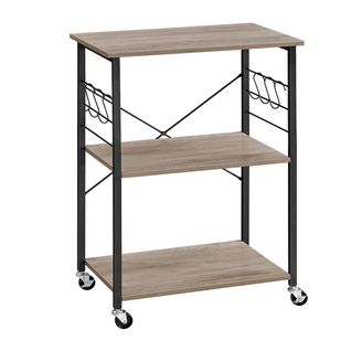 Étagère De Cuisine Desserte Chariot De Service à 3 Niveaux Oour Four à Micro-ondes