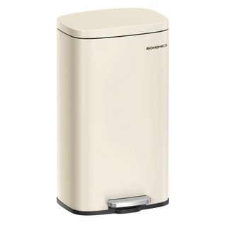 Poubelle De Cuisine à Pédale En Acier Inoxydable Seau Intérieur En Plastique Volume 3