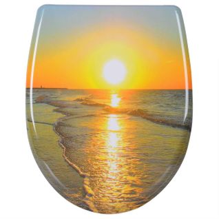 Abattant Wc Couvercle Avec Abaissement Automatique Thermodurcissable Sunrise 19_0000
