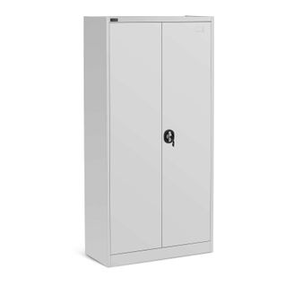 Armoire Bureau Capacité De Charge Maximale De 160 Kg 180 Cm Gris 14_0006035