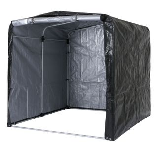 Abri De Jardin En Aluminium Rangement Divers Extérieur Protection Uv Imperméable 201x201x201 Cm An