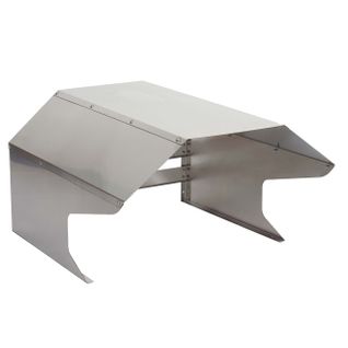 Abri Pour Robot Pour Tondeuses à Gazon Métal 40 X 59 X 69 Cm Acier Inoxydable 04_0006940