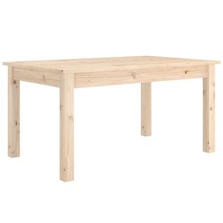 Table Basse De Salon Design Simple 80 X 50 X 40 Cm Bois Massif De Pin Non Traité Dec037165