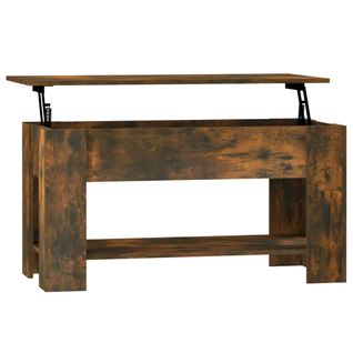 Table Basse Dessus Relevable Design Moderne Et Contemporaine 101 X 49 X 52 Cm Bois D'ingénierie Ma