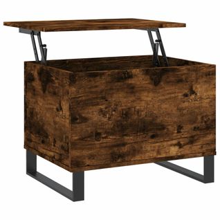 Table Basse Dessus Relevable Design Moderne Et Contemporaine 60 X 44,5 X 45 Cm Bois D'ingénierie M