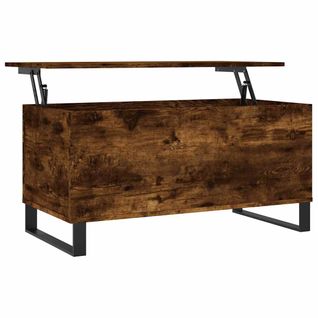 Table Basse Dessus Relevable Design Moderne Et Contemporaine 90 X 44,5 X 45 Cm Bois D'ingénierie M