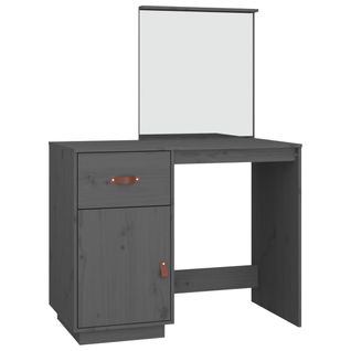 Coiffeuse Table De Maquillage Design Meuble Mobilier De Chambre 95 X 50 X 134 Cm Bois