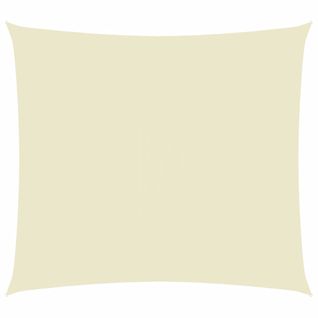 Voile Toile D'ombrage Parasol Parasol Tissu Oxford Rectangulaire 3 X 4 M Crème 02_000
