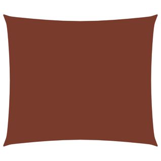 Voile Toile D'ombrage Parasol Tissu Oxford Rectangulaire 3 X 4,5 M Terre Cuite 02_000