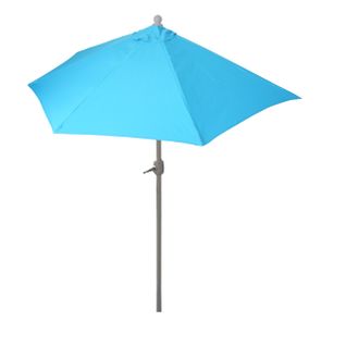 Demi Parasol Semi-circulaire Balcon Terrasse Uv 50+ Polyester/aluminium 3kg Avec Une Portée De 300