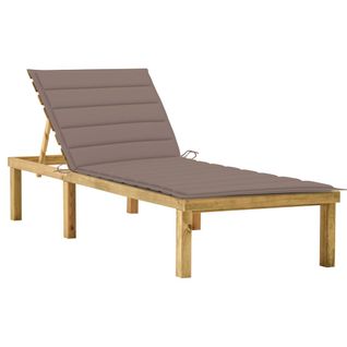 Transat Chaise Longue Bain De Soleil Lit De Jardin Terrasse Meuble D'extérieur Avec C