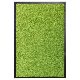 Paillasson Lavable Vert 40x60 Cm Dec023188