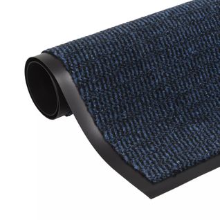Paillasson Rectangulaire 90 X 150 Cm Bleu Dec023104