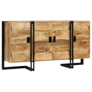 Buffet Bahut Armoire Console Meuble De Rangement Bois De Manguier Massif 150 Cm 44021