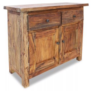 Buffet Bahut Armoire Console Meuble De Rangement Bois De Récupération Massif 75 Cm 44