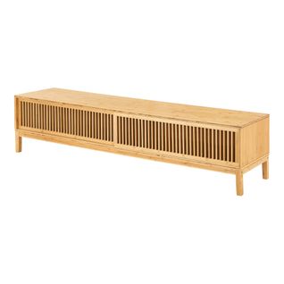 Meuble TV Bambou 140 X 40 X 38 Cm Naturel 03_0007872
