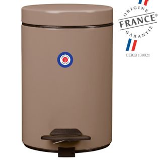 Poubelle De Salle De Bains à Pédale 3l Fabriqué En France - Cyjeu Rossignol