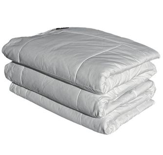 Couette Soie Hiver 380 G - 200x200 Cm - Blanc