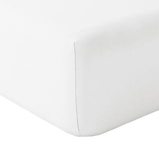 Drap Housse En Coton Lavé  - 80x200 Cm - Ivoire