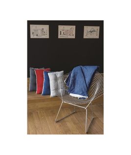 Couette Chaude Microfibre Bicolore 400 Gr/m2 - 200x200 Cm - Gris Perle