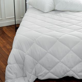 Couette Cocoon Microfibre - Legere 240 X 280 Cm Blanc