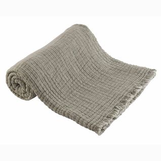 Plaid Estrela Amande 125 X 180 Cm Beige